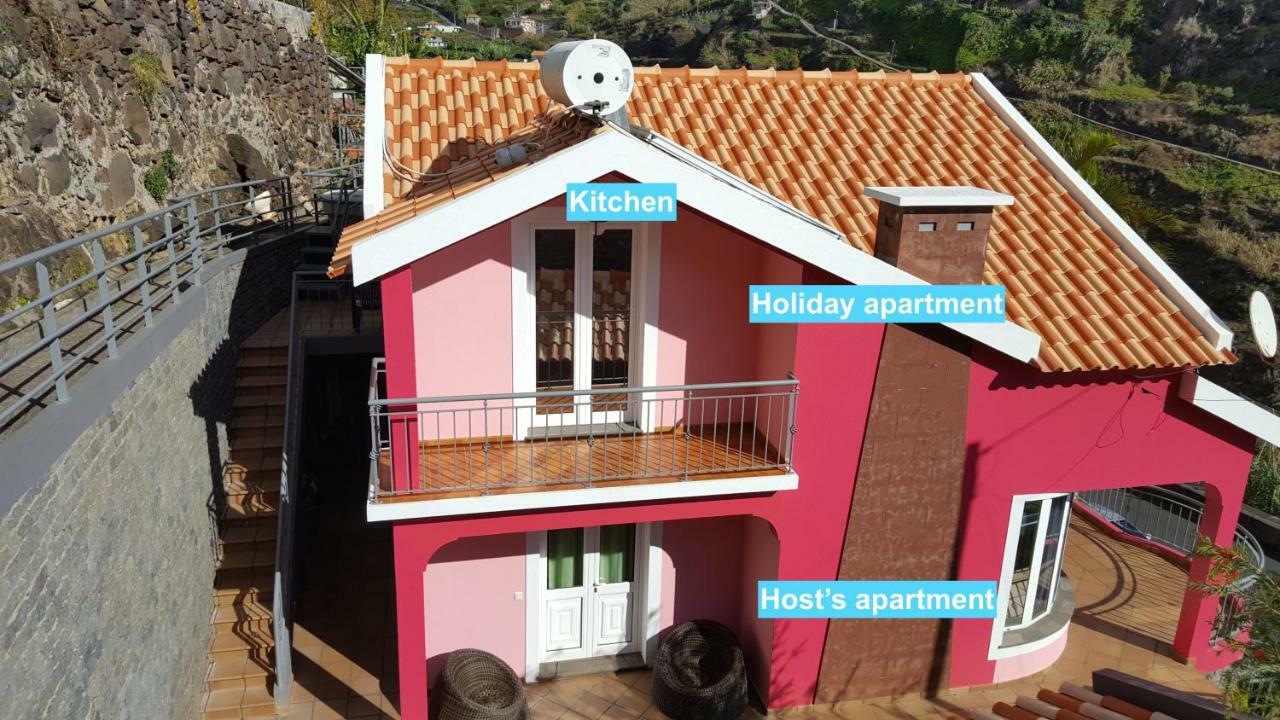Pink House Apartment Ponta do Sol  Exterior photo
