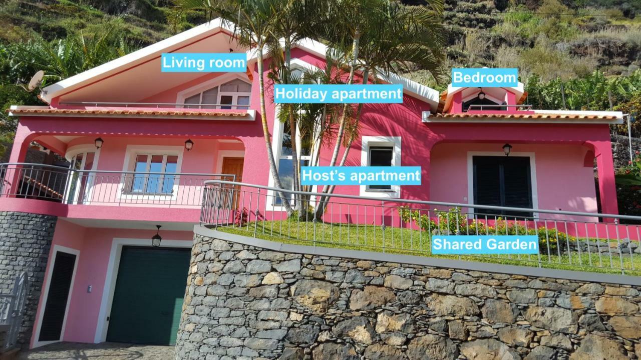 Pink House Apartment Ponta do Sol  Exterior photo